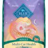 Blue Buffalo Multi-Cat Natural Adult Dry Cat Food Multi-Cat Health Chicken & Turkey 15 lb - $17.95