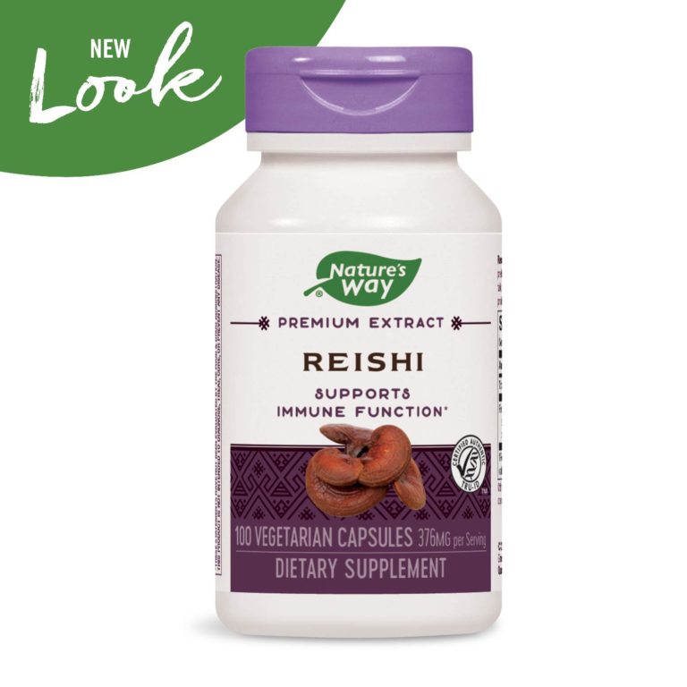 Nature's Way Reishi Capsules, 100-Count (Packaging May Vary) - $17.95