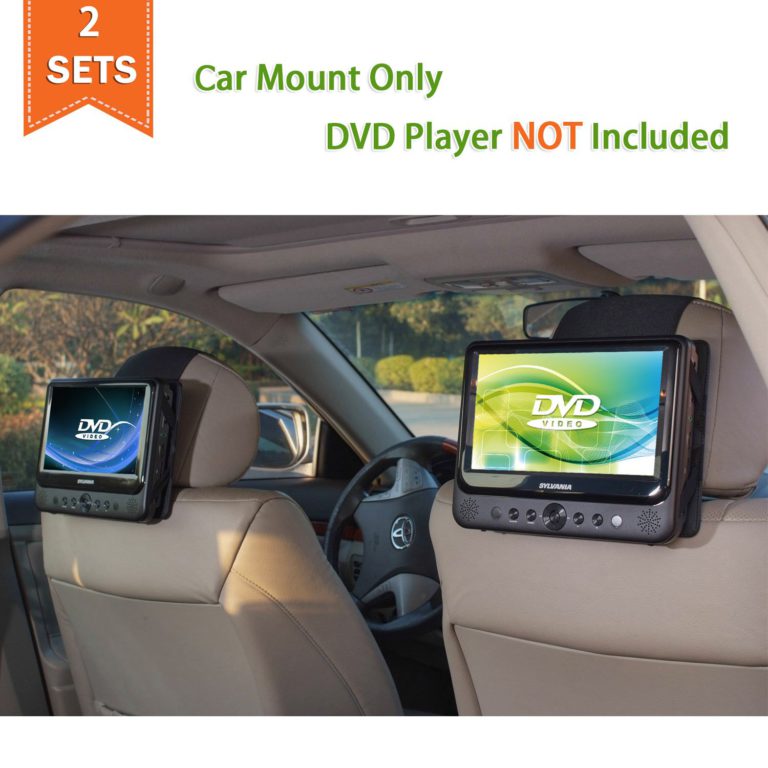 TFY Car Headrest Mount for Portable DVD Player - 2 Pieces - $24.95