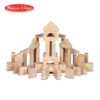 Melissa & Doug Standard Unit Solid-Wood Building Blocks with Wooden Storage Crate (Developmental Toy, 60 pieces, 5.25" H x 12.5" W x 15" L) Standard Packaging - $26.95