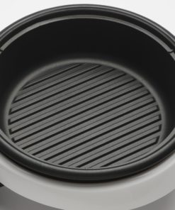 Aroma Housewares ASP-137 3-Quart/10-inch 3-in-1 Super Pot with Grill Plate, White/Black - $35.95