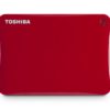Toshiba Canvio Connect II 1TB Portable Hard Drive, Red (HDTC810XR3A1) Classic - $11.95