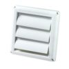 Deflecto Supurr-Vent Louvered Outdoor Dryer Vent Cover, 4 Inches Hood, White (HS4W/18) 1-Pack - $23.95