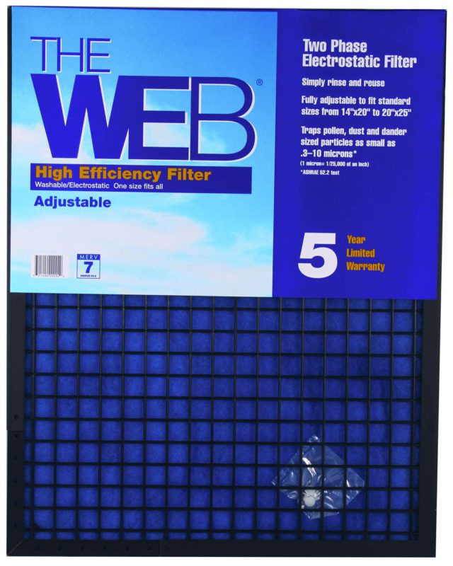 WEB WEB11436 High Efficiency 1" Thick Filter 14 x 36 x 1" (13.63 x 35.63") - $33.95