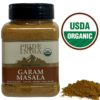 Pride Of India - Organic Garam Masala Ground - 8 oz (227 gm) Large Dual Sifter Jar - Certified Pure & Vegan Indian Blend Spice - Perfect Seasoning for Culinary Use - Offers Amazing Value for Money Organic Garam Masala Ground (8 oz (227 gm)) - $21.95