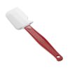 Rubbermaid Commercial Products FG1962000000 High Heat Silicone Spatula, 9.5", Red Handle 9.5" Scraper - $11.95