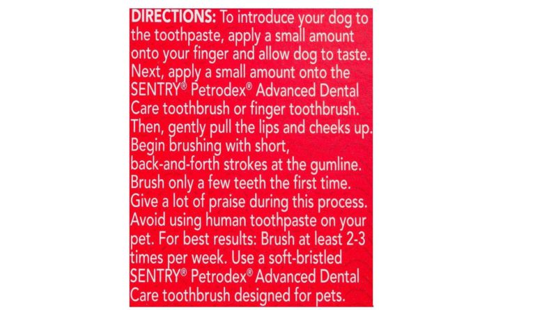 Petrodex Enzymatic Toothpaste for Dogs, Helps Reduce Tartar and Plaque Buildup, Poultry Flavor 6.2-ounce - $13.95