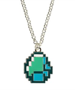 JINX Minecraft Diamond Ore Pendant Jewelry Pack (Necklace and Earring Set) - $22.95