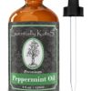 Peppermint Essential Oil 4 oz. with Detailed User's Guide E-book and Glass Dropper by Essentially KateS. - $20.95