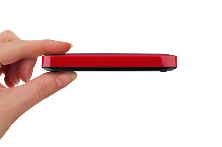 Toshiba Canvio Connect II 1TB Portable Hard Drive, Red (HDTC810XR3A1) Classic - $126.95