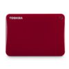 Toshiba Canvio Connect II 3TB Portable Hard Drive, Red (HDTC830XR3C1) Classic - $34.95