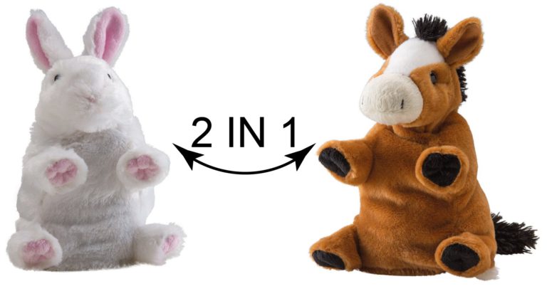Switch A Rooz Horse/Bunny Lucky and Charm Plush - $17.95