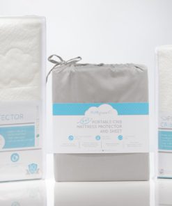 PUREgrace Crib Mattress Protector (28" x 52") Made with All Natural Hypoallergenic Tencel, Soft and Breathable Waterproof Mattress Pad and Fitted Cover in one - $46.95