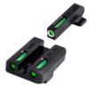 TRUGLO TFX Tritium and Fiber-Optic Xtreme Handgun Sights for Springfield XD, XDM (excluding 5.25" Comp Series), and XDS - $40.95