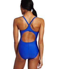 TYR Sport Women's Solid Diamondback Swimsuit 36 Royal - $43.95