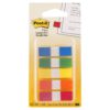Post-it Flags with On-the-Go Dispenser, Assorted Primary Colors, 1/2-Inch Wide, 100/Dispenser, 1-Dispenser/Pack - $23.95
