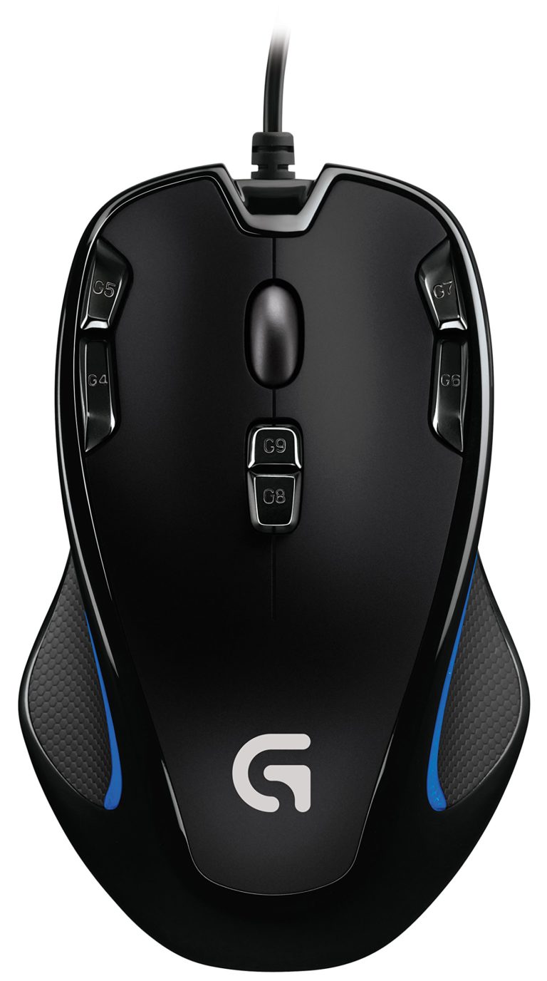 Logitech G300s Optical Ambidextrous Gaming Mouse – 9 Programmable Buttons, Onboard Memory - $25.95