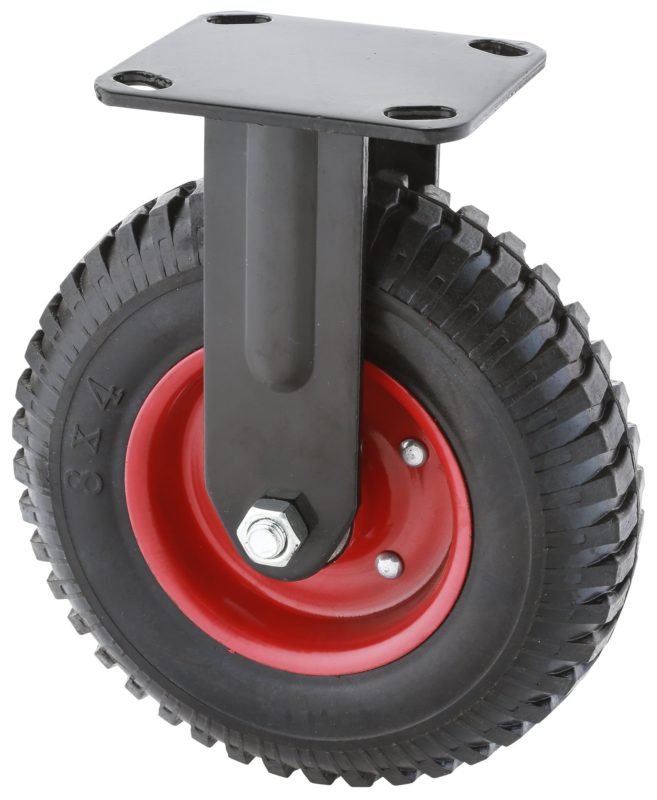 Steelex D2579 Fixed Heavy Duty Industrial Wheel, 8-Inch 8" - $29.95