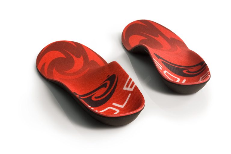 Sole Softec Response Custom Footbed Mens 12.5-13 M/Womens 14.5-15 M Red/Grey - $46.95