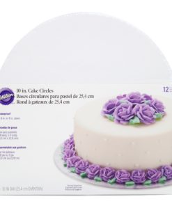 Wilton Cake Boards, Set of 12 Round Cake Boards for 10-Inch Cakes (2104-102) 10 in - $13.95