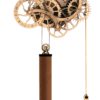Abong Laser-Cut Mechanical Wooden Pendulum Clock - 3D Clock Puzzle Model Kit - DIY Wooden Clock Kit - $11.95