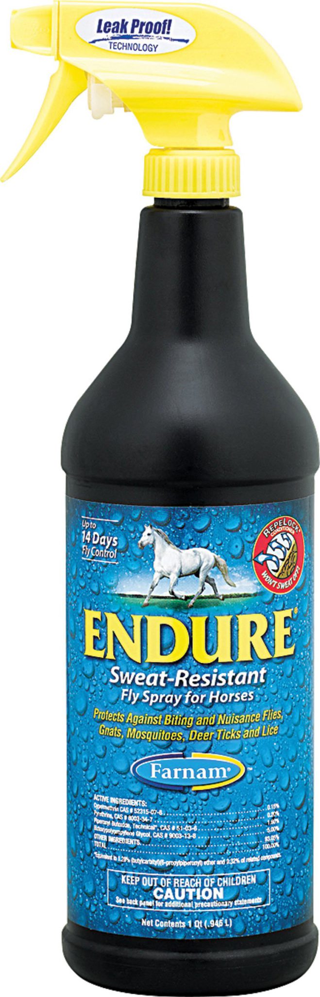 Endure Sweat-Resistant Fly Spray for Horses 1 Qt - $34.95