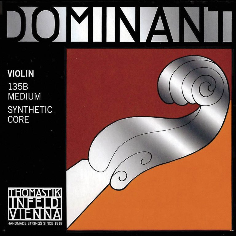 Thomastik Dominant 4/4 Violin String Set - Medium Gauge - Steel Ball-End E - $59.95