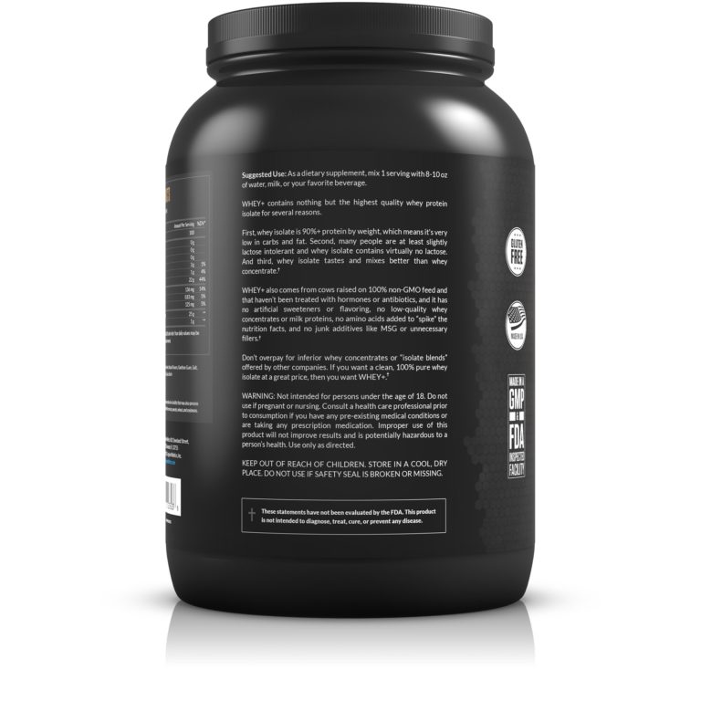 Legion Whey+ Chocolate Whey Isolate Protein Powder from Grass Fed Cows - Low Carb, Low Calorie, Non-GMO, Lactose Free, Gluten Free, Sugar Free. Great For Weight Loss & Bodybuilding, 30 Servings. 1.91 Pound - $46.95