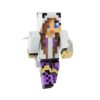 EnderToys Panda Girl Purple Action Figure Toy, 4 Inch Custom Series Figurines - $19.95