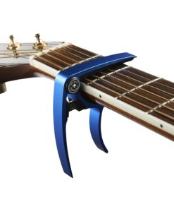 Guitar Capo (2 Pack) for Guitars, Ukulele, Banjo, Mandolin, Bass - Made of Ultra Lightweight Aluminum Metal (1.2 oz!) for 6 & 12 String Instruments - Nordic Essentials, (Green+Blue) Green + Blue - $24.95