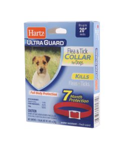 Hartz Ultraguard Flea & Tick Collars for Dogs and Cats Red Dogs and Puppies up to 20" Neck - $11.95