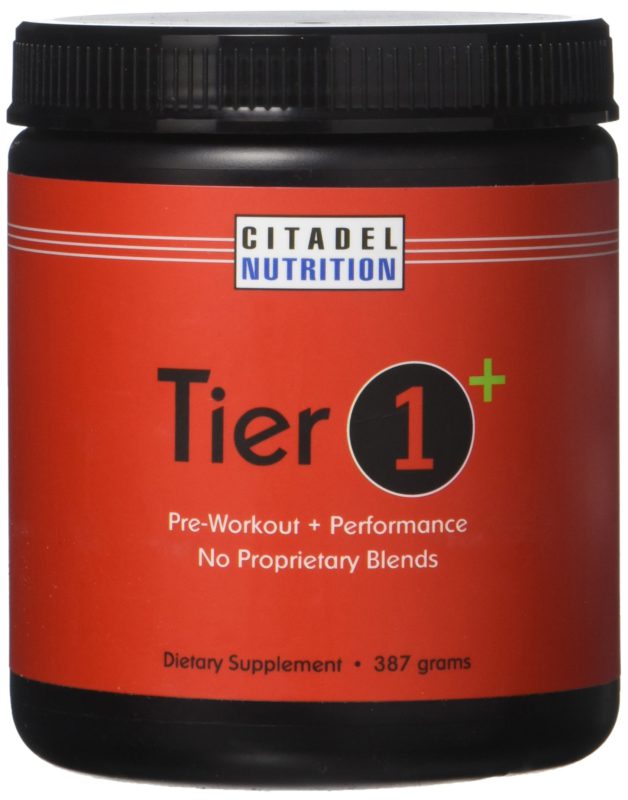 Tier 1 Plus Preworkout / Performance Supplement (387g) - $35.95