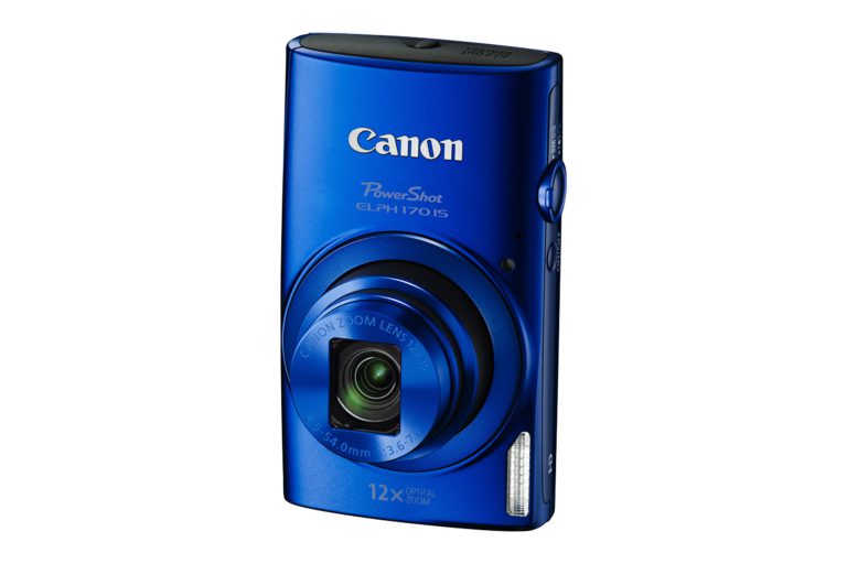 Canon PowerShot ELPH 170 IS (Blue) Blue Base - $214.95