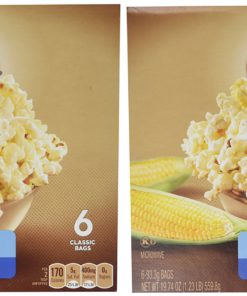 2x Orville Redenbacher's Gourmet Microwavable Popcorn, Natural Simply Salted, 6 Count (=12 Bags) - $23.95