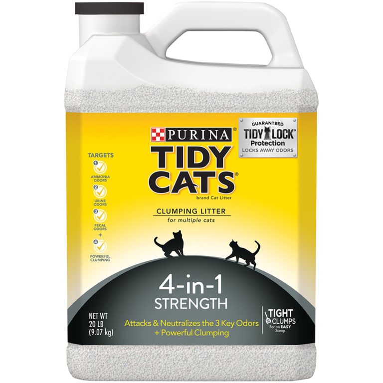 Purina Tidy Cats 4-in-1 Strength Clumping Cat Litter (2) 20 lb. Jugs Standard Packaging - $24.95