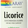 Solaray Licorice Root Capsules, 450 mg, 100 Count - $24.95