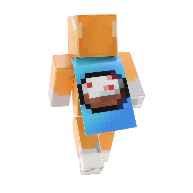 EnderToys Orange Cat Action Figure [Not an Official Minecraft Product] - $19.95