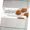 Ultra Cuisine 100% Stainless Steel Wire Cooling Rack for Baking fits Half Sheet Pans Cool Cookies, Cakes, Breads - Oven Safe for Cooking, Roasting, Grilling - Heavy Duty Commercial Quality 11.5" x 16.5" - $20.95