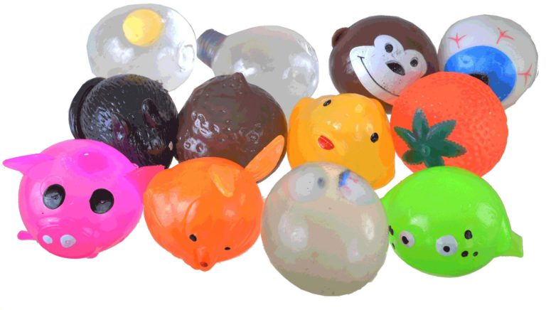 Squishy Splat Ball Assortment Pack (1 Dozen Splat Balls) - $25.95