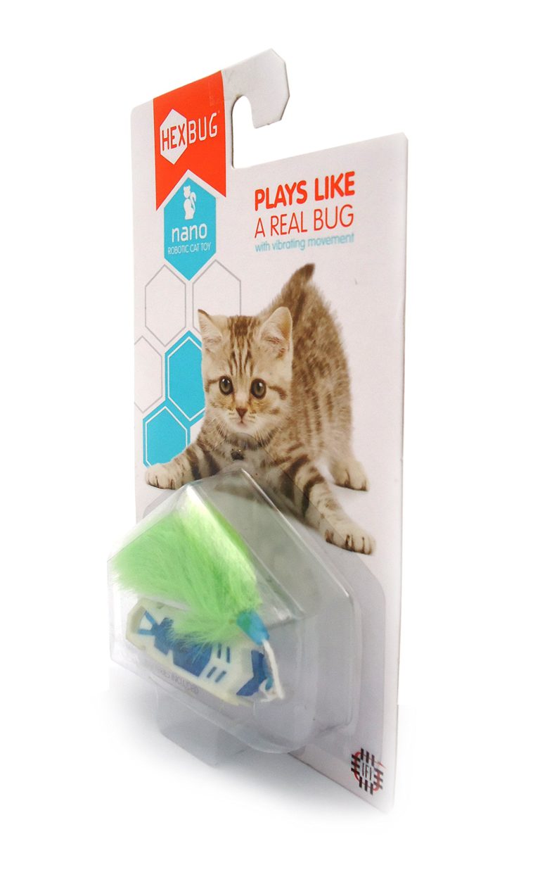 Nano Robotic Cat Toy (White/Blue) - $31.95