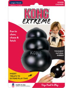 KONG Extreme Dog Toy, Black Large Standard Packaging - $19.95