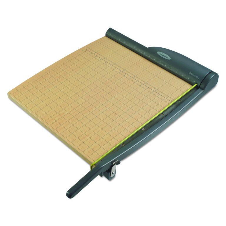 Swingline Paper Trimmer, Guillotine Paper Cutter, 18" Cut Length, 15 Sheets Capacity, ClassicCut Pro (9118) - $130.95