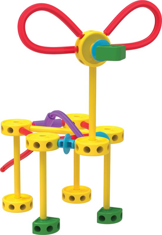 TINKERTOY ‒ 100 Piece Essentials Value Set ‒ Ages 3+ Preschool Education Toy - $30.95