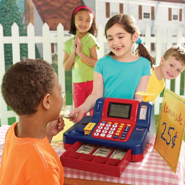 Learning Resources Pretend & Play Teaching Cash Register [Frustration Free Packaging] Frustration Free Packaging - $69.95