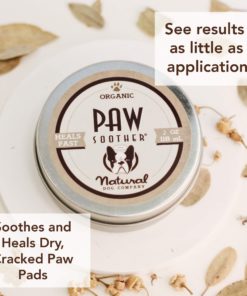 Natural Dog Company - Paw Soother | Heals Dry, Cracked, Irritated Dog Paw Pads | Organic, All-Natural Ingredients, Easy to Apply 2 OZ - $25.95