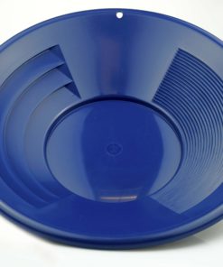 SE GP1014BL14 14” Blue Plastic Gold Pan with Two Types of Riffles 14" - $12.95