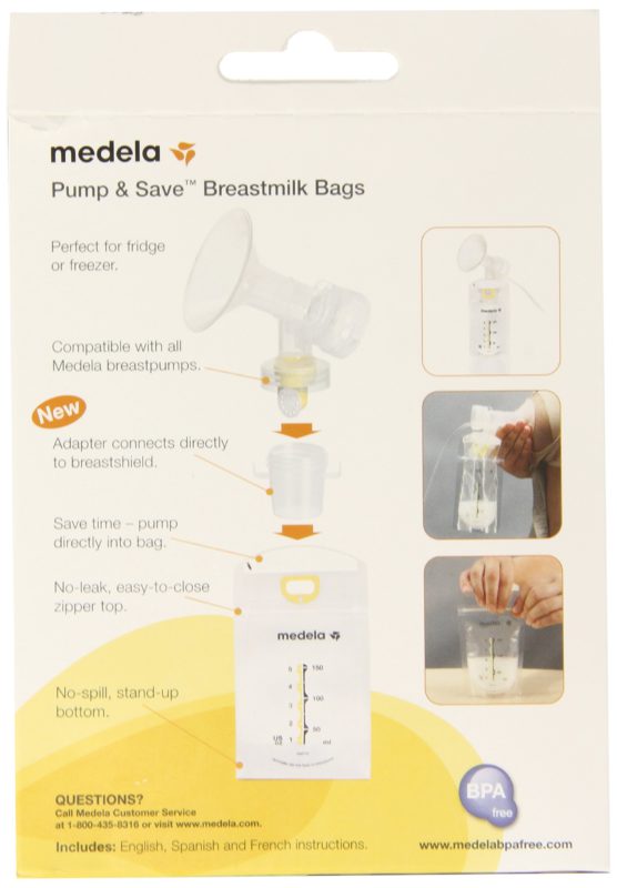 Medela Pump and Save Breast Milk Bags, 50 Count - $29.95