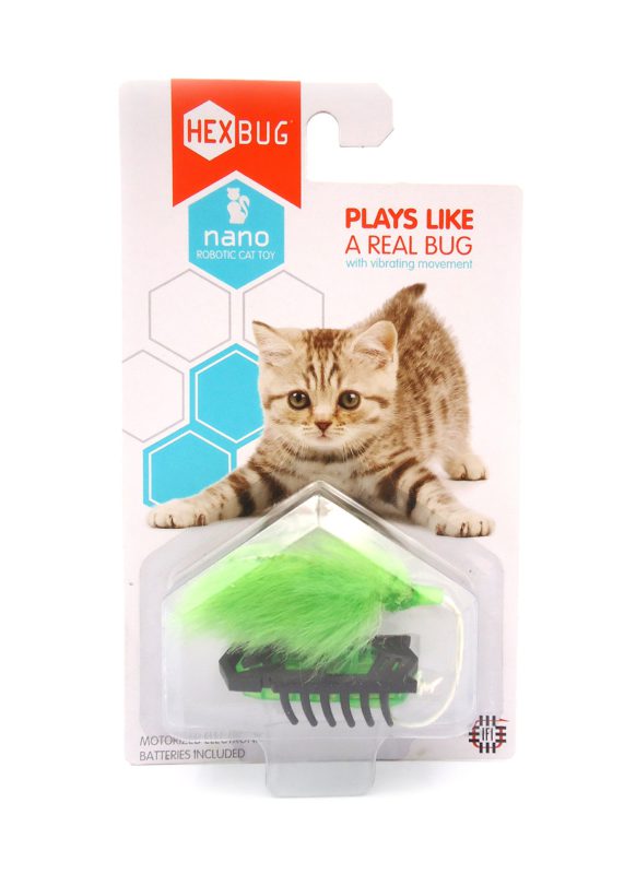 Nano Robotic Cat Toy (Neon/Black) by Hexbug - $32.95