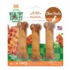 Nylabone Healthy Edibles Dog Chew Treat Bones MD: Up to 25 lbs Bacon 3 Ct - $9.95