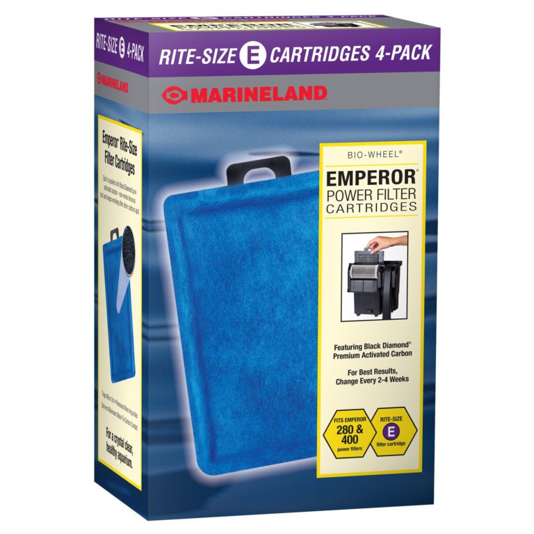 Marineland Rite-Size Penguin Power Filter Cartridges 4-Pack E - Purple - $11.95